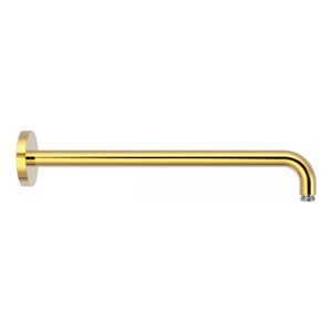 Douchearm Tres Exclusive | 40 cm | Wandmontage | Messing | Rond | 24k Goud glans