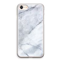 Witte marmer: iPhone 8 Transparant Hoesje Witte marmer: iPhone 8 Transparant Hoesje