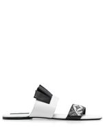 PUCCI claquettes à motif brodé - Noir