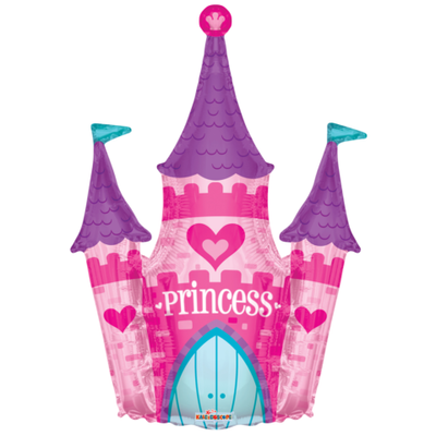 Folieballon Prinsessenkasteel (91cm)