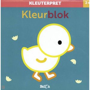 Kleuterpret Kleurblok Kuiken 2+