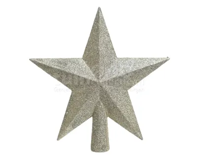 Piek Glitter Ster 19cm Parel