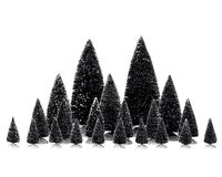 21 pc assorted pine trees - LEMAX