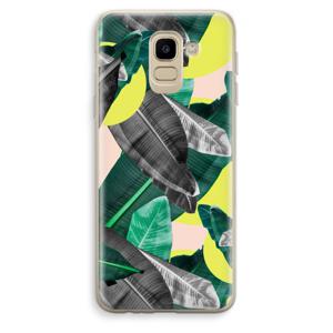 Fantasie jungle: Samsung Galaxy J6 (2018) Transparant Hoesje