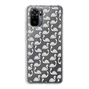 Zwanen: Xiaomi Redmi Note 10 Pro Transparant Hoesje