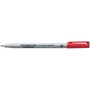 Viltstift Staedtler Lumocolor 315 non permanent M rood