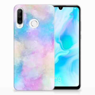 Smartphone hoesje Huawei P30 Lite Watercolor Light Smartphone hoesje Huawei P30 Lite Watercolor Light