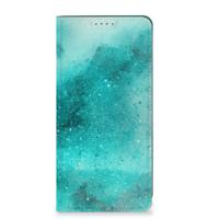 Bookcase Google Pixel 8A Painting Blue