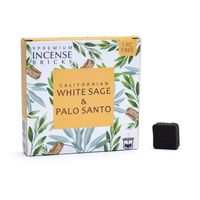 Aromafume Wierookblokjes Witte Salie & Palo Santo - 40g