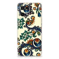 Siliconen Hoesje OPPO Reno7 4G Barok Flower