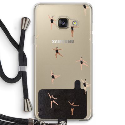 Dancing #1: Samsung Galaxy A3 (2016) Transparant Hoesje met koord