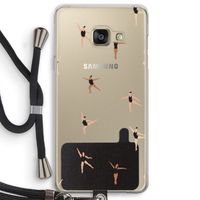 Dancing #1: Samsung Galaxy A3 (2016) Transparant Hoesje met koord