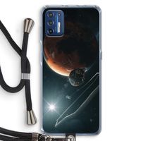 Mars Renaissance: Motorola Moto G9 Plus Transparant Hoesje met koord