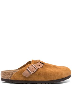 Birkenstock mules Boston Braided - Marron