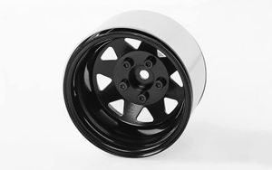 RC4WD 5 Lug Deep Dish Wagon 1.9 Steel Stamped Beadlock Wheels (Black) (Z-W0243)