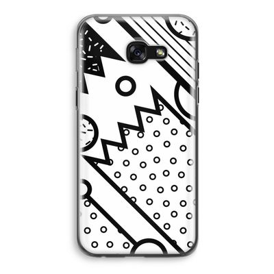 Pop Art #4: Samsung Galaxy A5 (2017) Transparant Hoesje