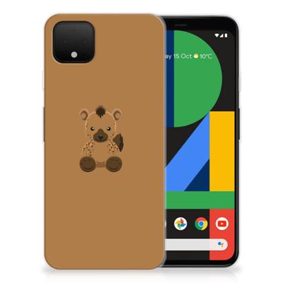 Google Pixel 4 XL Telefoonhoesje met Naam Baby Hyena Google Pixel 4 XL Telefoonhoesje met Naam Baby Hyena