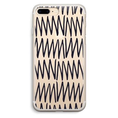 Marrakech Zigzag: iPhone 7 Plus Transparant Hoesje