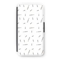 Hipster stripes: iPhone SE 2020 Flip Hoesje