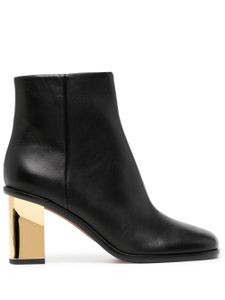 Chloé bottines Rebecca 75 mm en cuir - Noir