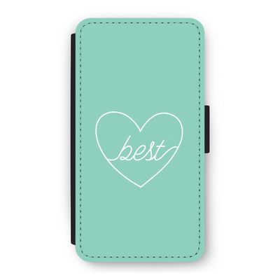 Best heart pastel: iPhone 11 Pro Flip Hoesje