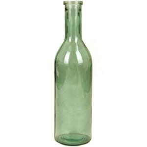 Flesvaas groot - Rioja - groen - eco glas - 18 x 75 cm