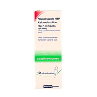Neusdruppels HTP Xylometazoline HCl 1mg/ml 10 Milliliter