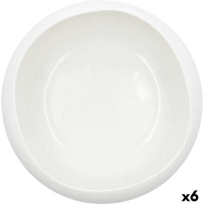 Aperitiefschaaltje Ariane Organic Wit Keramisch Ø 21 cm (2 Stuks)