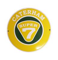 Caterham Super 7 Emaille Bord - Ø30cm