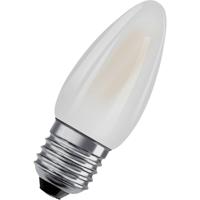 OSRAM 4058075437265 LED-lamp Energielabel E (A - G) E27 Kaars 4 W = 40 W Warmwit (Ø x l) 35 mm x 92 mm 1 stuk(s) - thumbnail