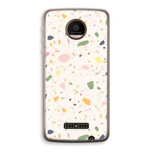 Terrazzo N°21: Motorola Moto Z Force Transparant Hoesje