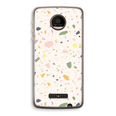 Terrazzo N°21: Motorola Moto Z Force Transparant Hoesje