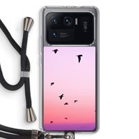 Fly away: Xiaomi Mi 11 Ultra Transparant Hoesje met koord