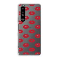 Lips: Sony Xperia 1 III Transparant Hoesje