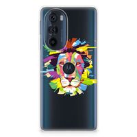 Motorola Edge 30 Pro Telefoonhoesje met Naam Lion Color - thumbnail