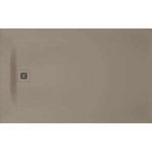 Duravit Sustano Douchebak - 100x160x3cm - Rechthoek - DuraSolid Greige mat 720286640000000