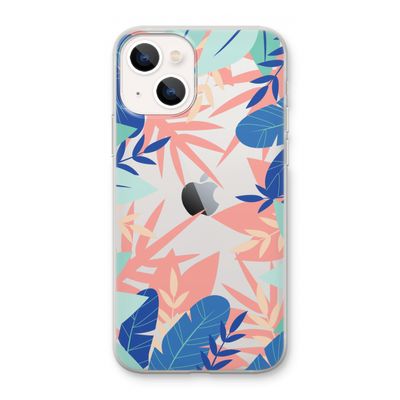 Tropisch: iPhone 13 mini Transparant Hoesje