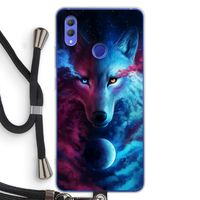 Where Light And Dark Meet: Honor Note 10 Transparant Hoesje met koord