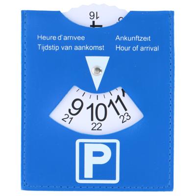 All Ride parkeerschijf - draaischijf voor parkeren - 12 x 15 cm - blauw