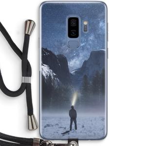 Wanderlust: Samsung Galaxy S9 Plus Transparant Hoesje met koord