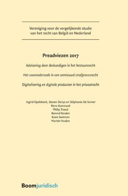 Preadviezen 2017 (Paperback)