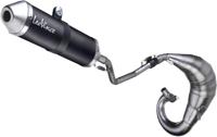 LeoVince uitlaat derby senda drd/extreme &apos;x-fight / 3228 black edition