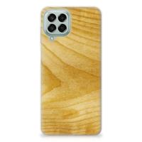 Samsung Galaxy M33 | Bumper Hoesje | Licht Hout