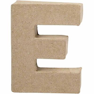 Creativ Company Letter papier-maché - e, 10cm