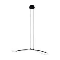 EGLO Egidonella hangende plafondverlichting Flexibele montage Niet-verwisselbare lamp(en) 20 W LED Zwart, Wit - thumbnail