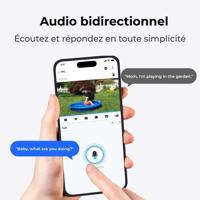 Telecamera esterna - REOLINK - G450 - Pannello solare - Grigio