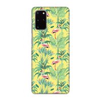Flamingo party: Volledig geprint Samsung Galaxy S20 Plus Hoesje