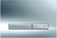 Geberit Sigma 50 bedieningspaneel glans chroom voor Sigma reservoirs 8cm (UP720) en 12cm (UP320)