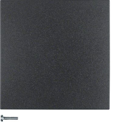 Berker Drukknop 1-voudig s/b zwart 85145185