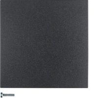Berker Drukknop 1-voudig s/b zwart 85145185